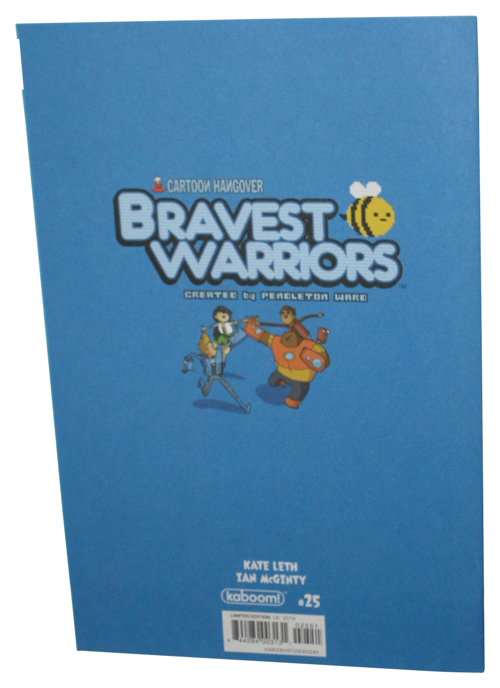 Bravest Warriors Kaboom Get-A-Sketch (2013) Convention Exclusive Blank Comic Book #25 - (Pink Logo)