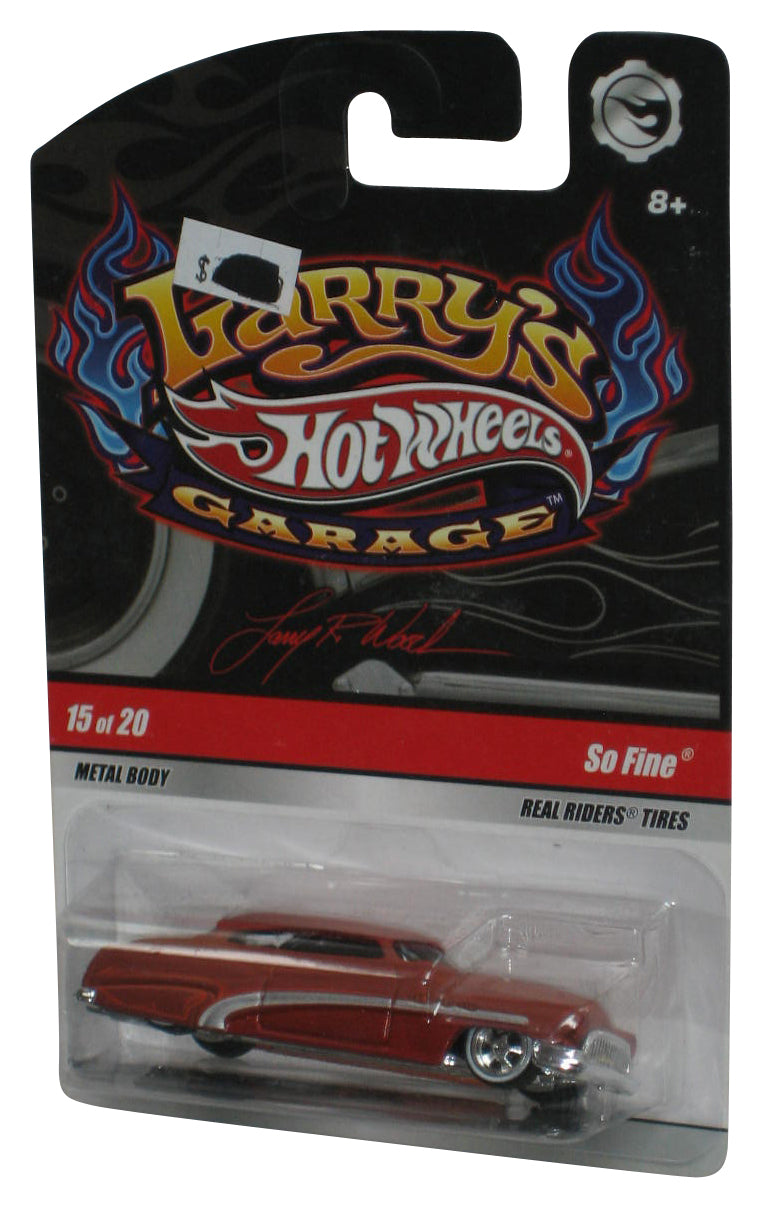 Hot Wheels Larry's Garage (2008) Brown Metal Body Real Riders So Fine Car 15/20