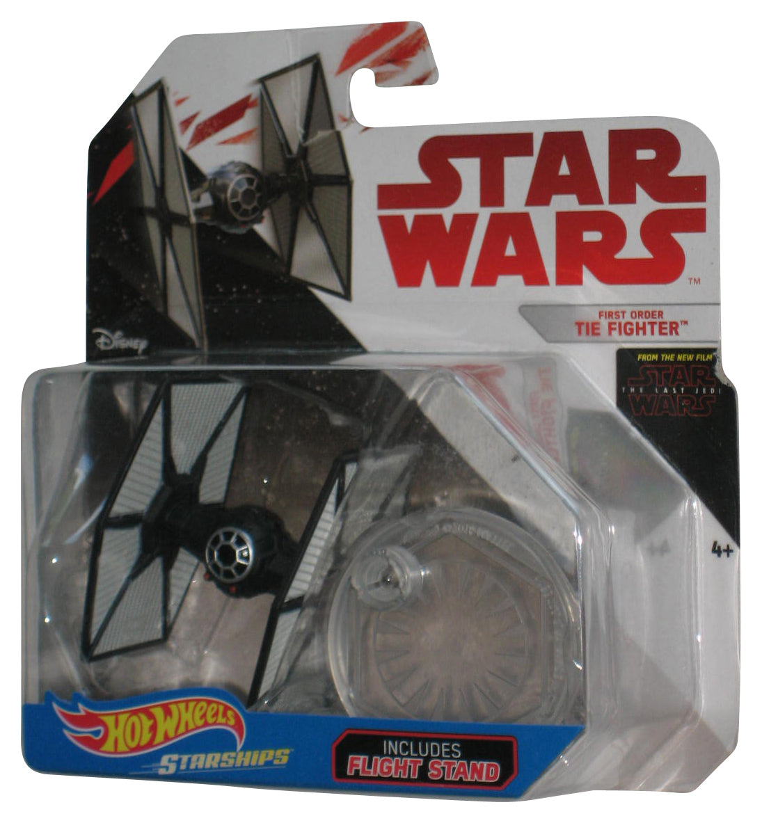 Star Wars First Order Tie Fighter (2016) Mattel Starships Toy Vehicle - (Card Tear)