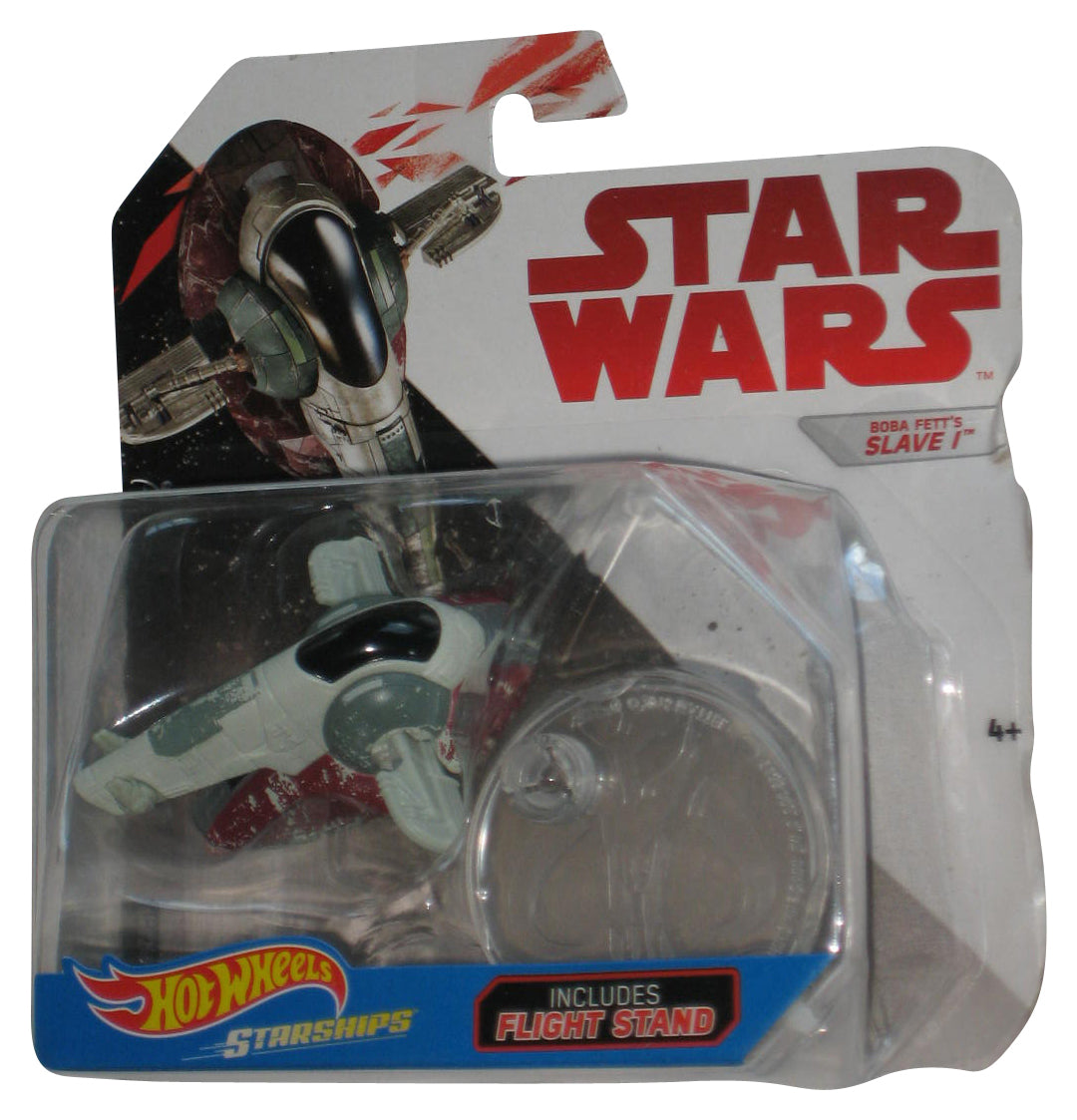 Star Wars Hot Wheels (2016) Boba Fett's Slave 1 Die-Cast Starship Vehicle Toy - (Damaged Packaging)