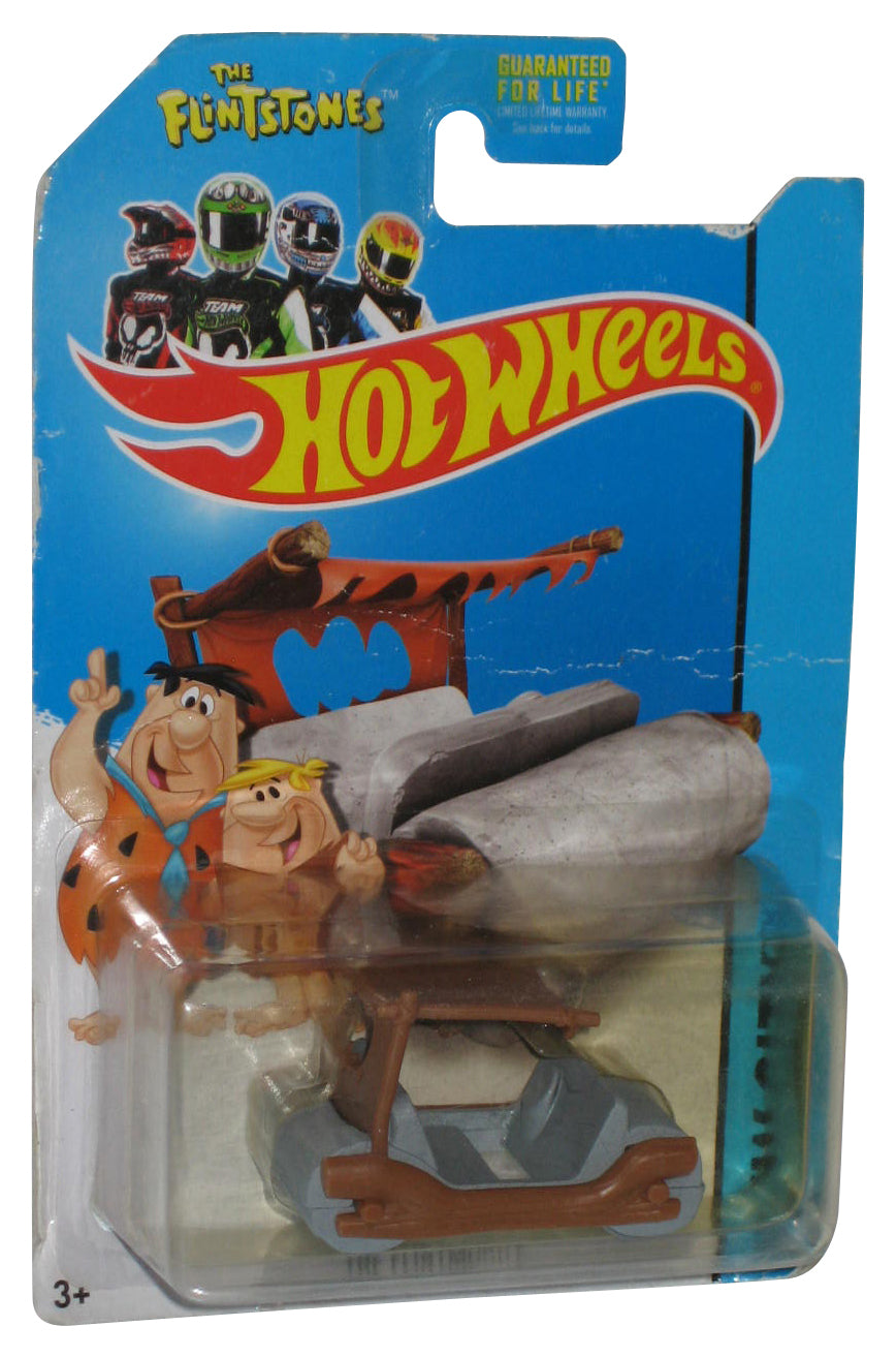 Hot Wheels The Flintstones (2013) HW City Flintmobile Toy Car 83/250 - (Card Wear)