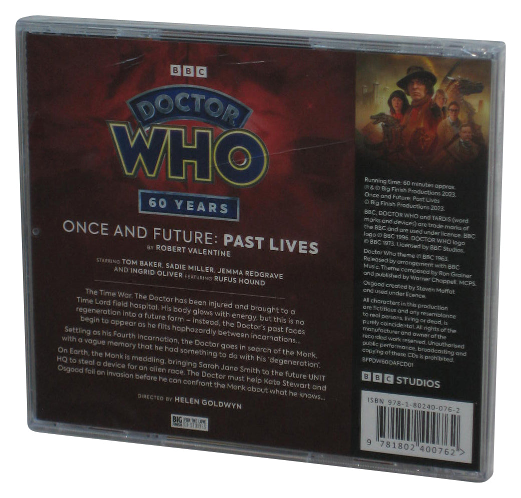 Doctor Who Once And Future Past Lives (2023) Robert Valentine Audio CD