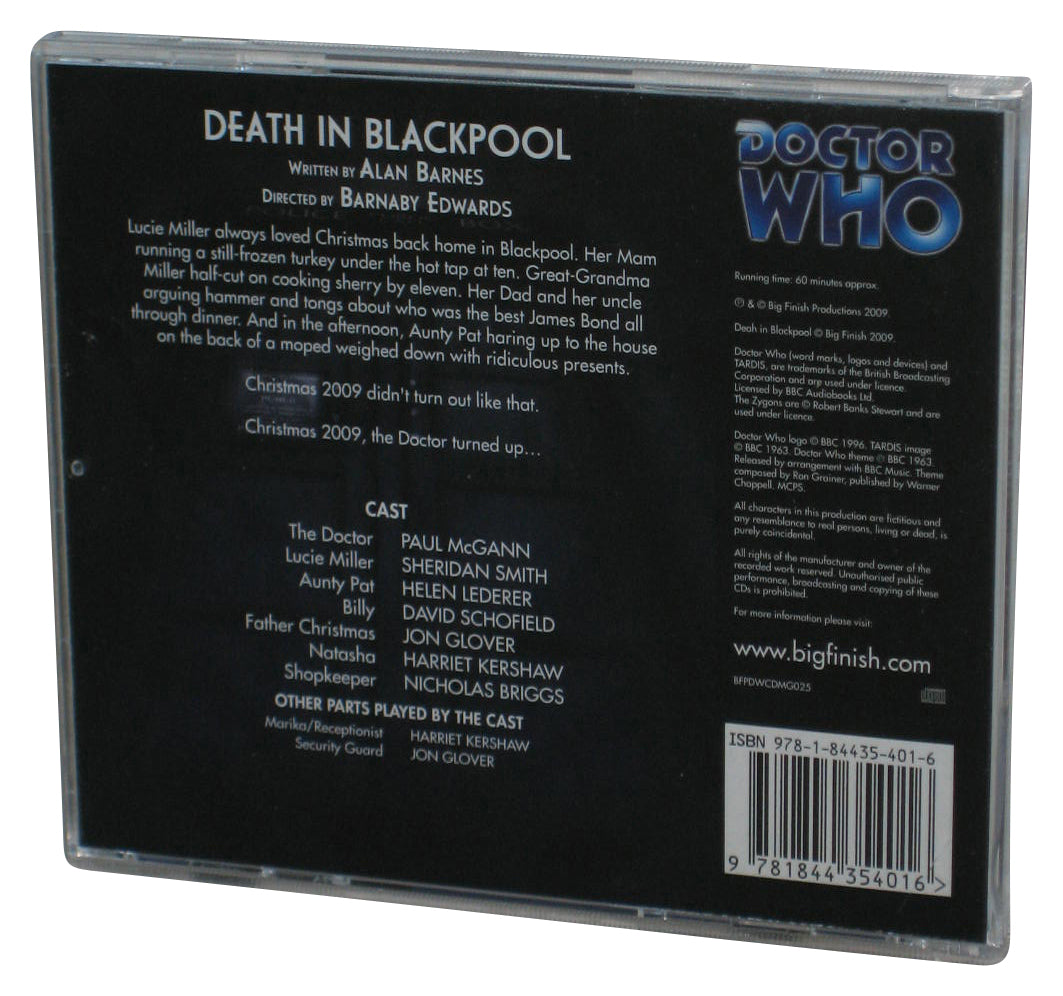 Doctor Who Death In Blackpool (2009) Full Cast Drama Audio CD