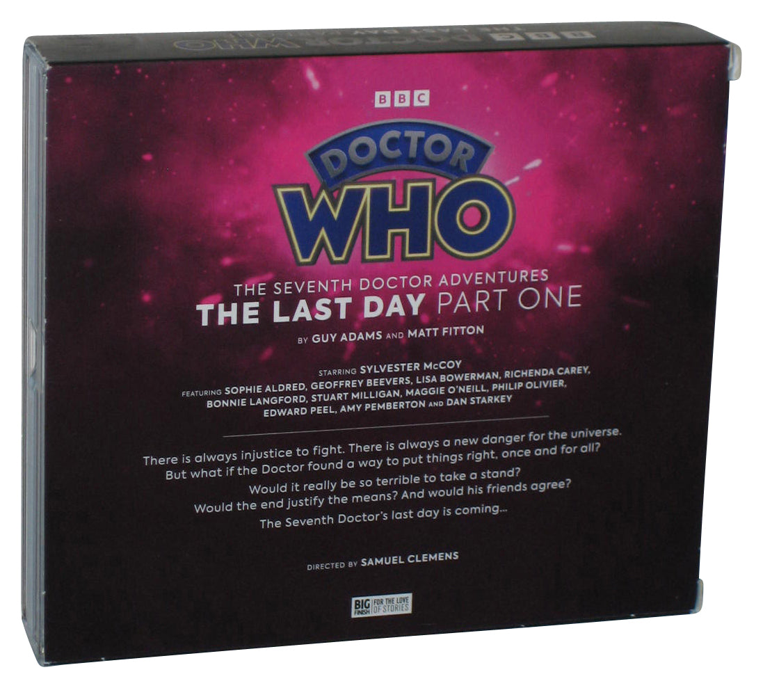 Doctor Who The Last Day Part One (2023) Audio CD Box Set