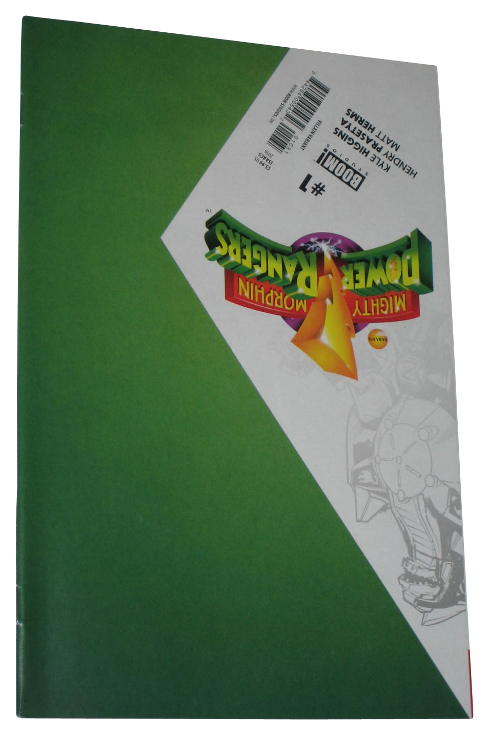 Mighty Morphin Power Rangers Isaacs Virgin Rebekah Villain Green Ranger Boom Comic Book #1