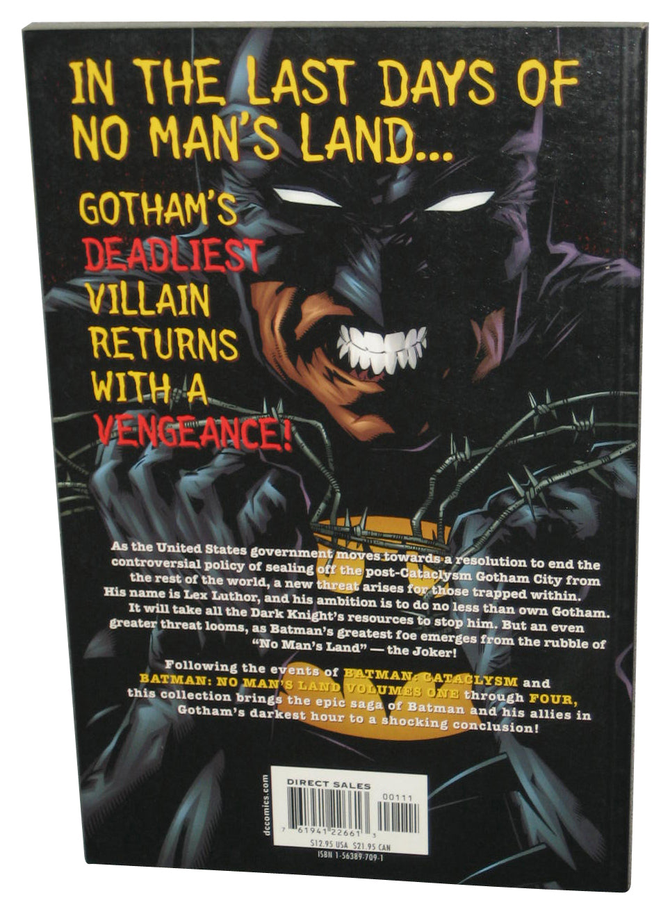 DC Comics Batman No Man's Land Vol. 5 (2001) Paperback Book