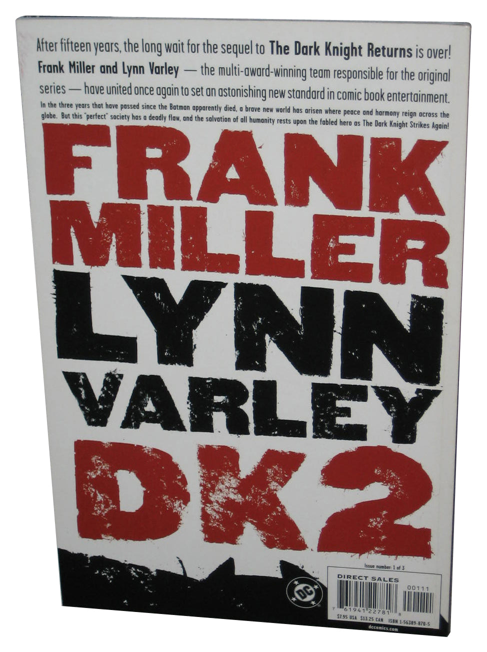 DC Comics Batman Dark Knight Strikes Again (2001) Paperback Book