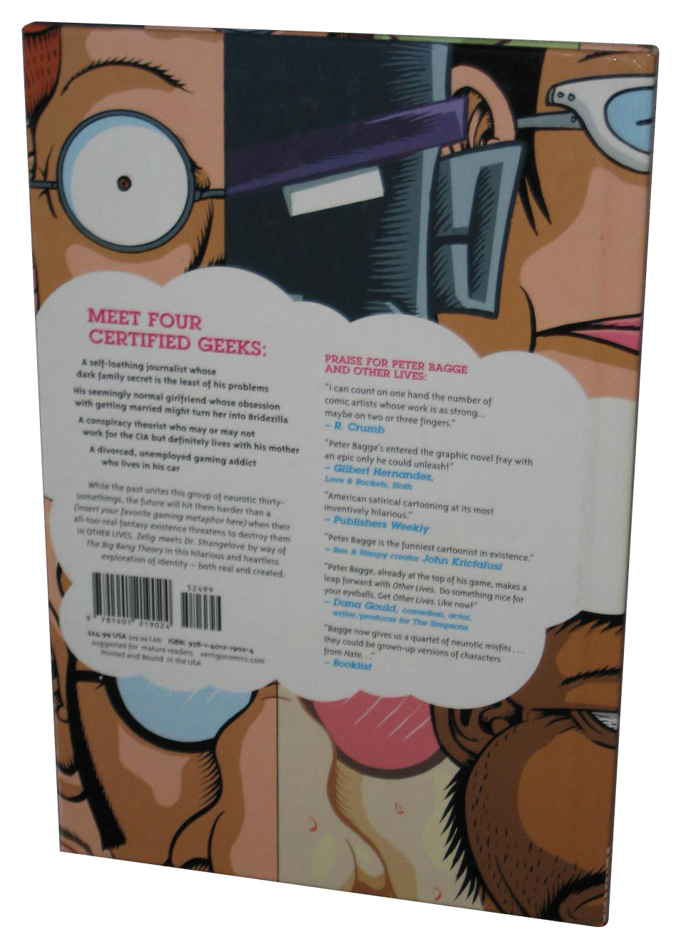 Other Lives (2010) Vertigo Comics Hardcover Book