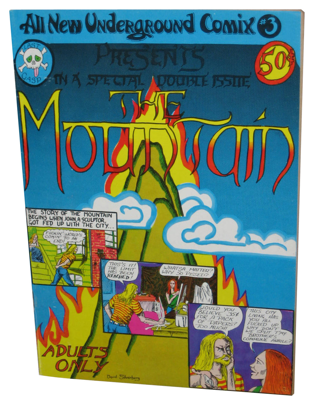 High School Funnies All New (1973) Underground Comix Paperback Book #3