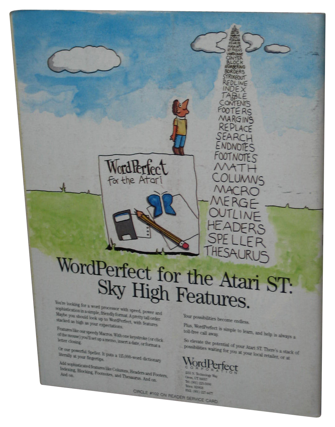 Atari ST Log September 1988 Magazine Book Issue #23 - (Getting Down To Business Cover)