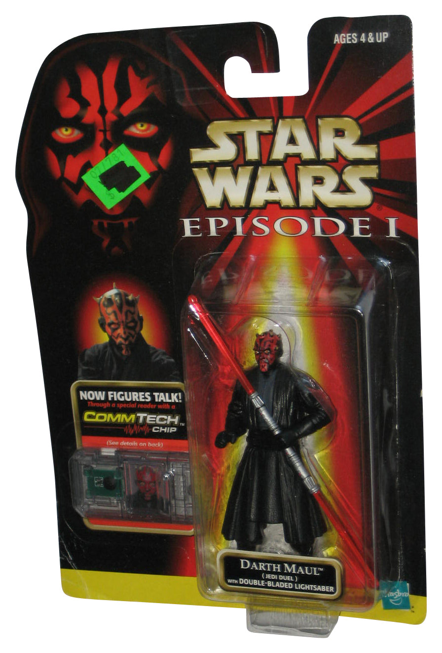 Star Wars Darth Maul Jedi Duel (1998) Hasbro Figure w/ Double Bladed Lightsaber