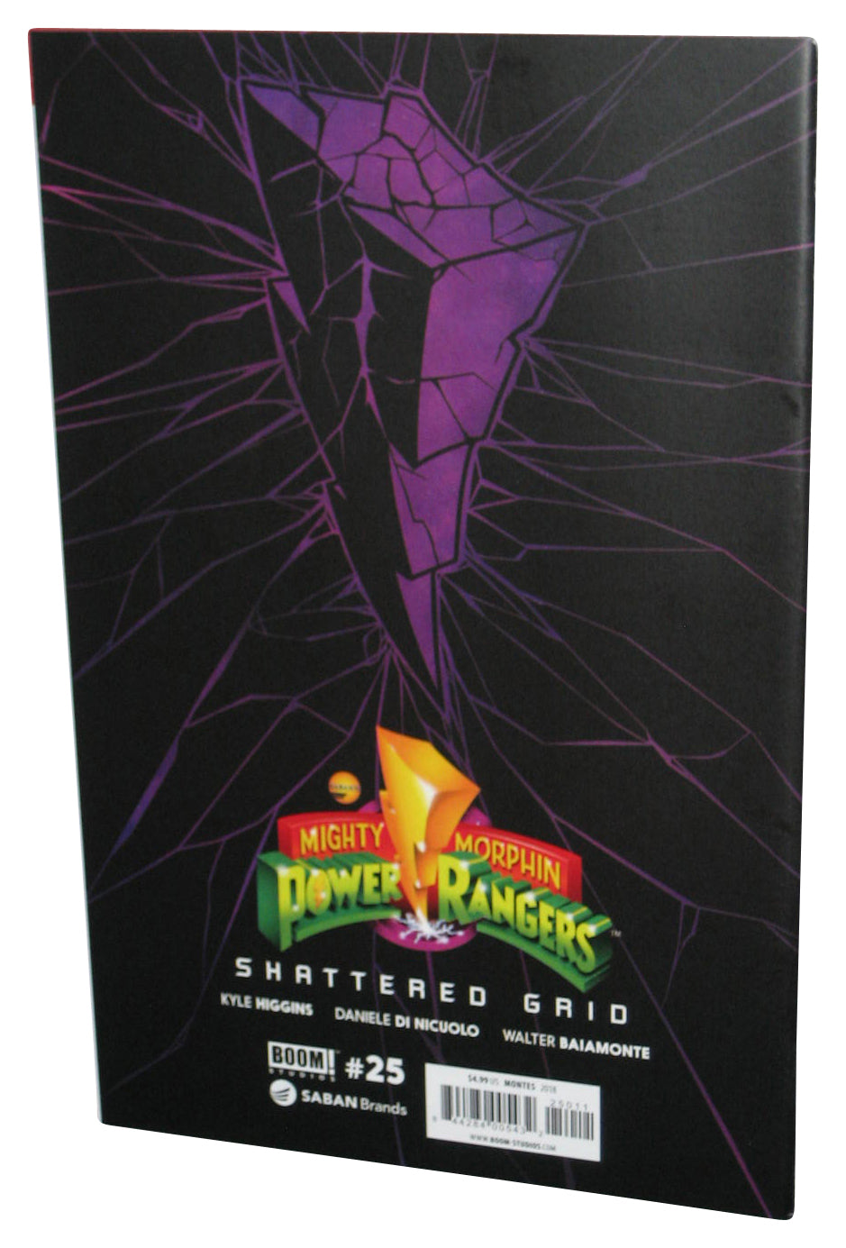 Power Rangers Shattered Grid (2018) Green Ranger Sword Cover Boom Comic Book #25 - (Mike Montes Cover)