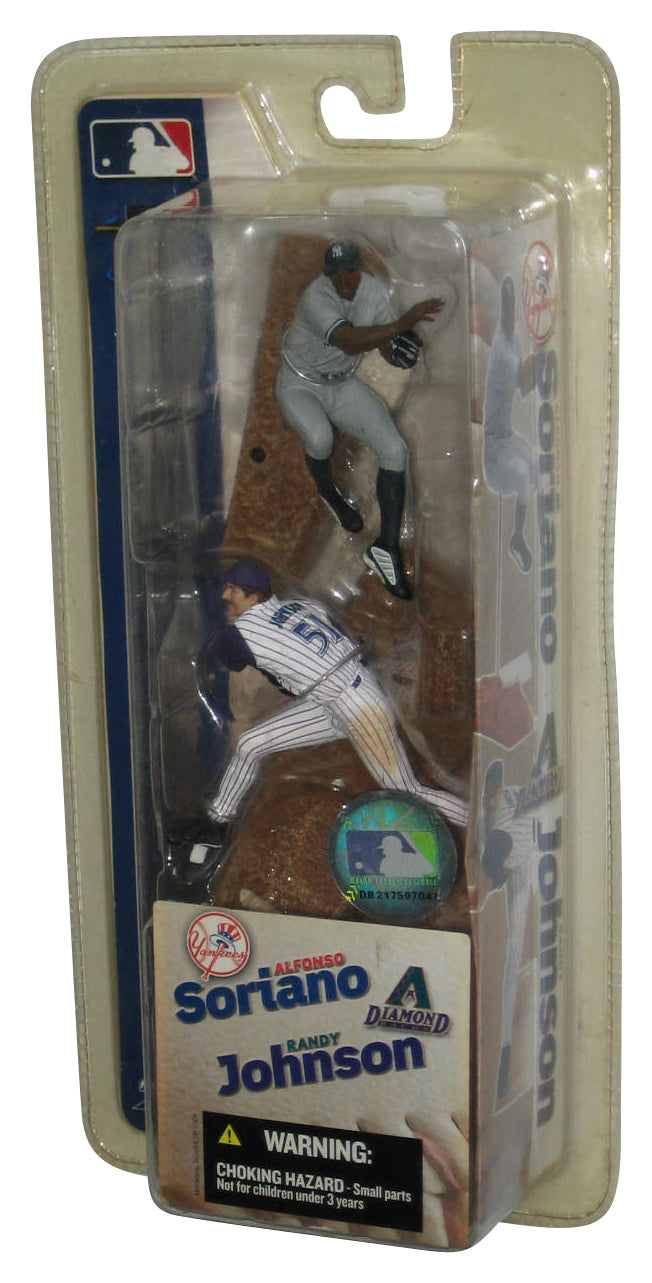 MLB Baseball Alfonso Soriano & Randy Johnson (2004) McFarlane Sportspicks 3-Inch Figure Pack