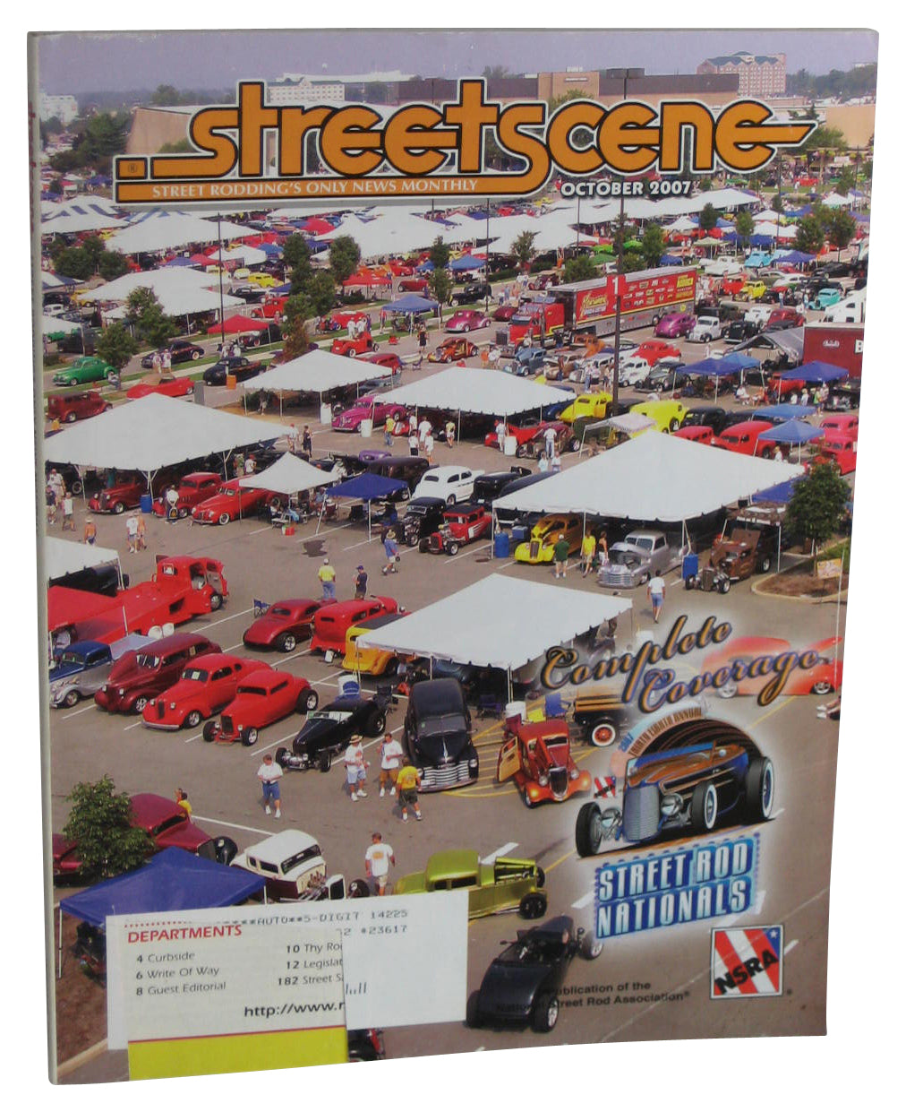 Street Scene Rodding News Monthly October 2007 Magazine Book