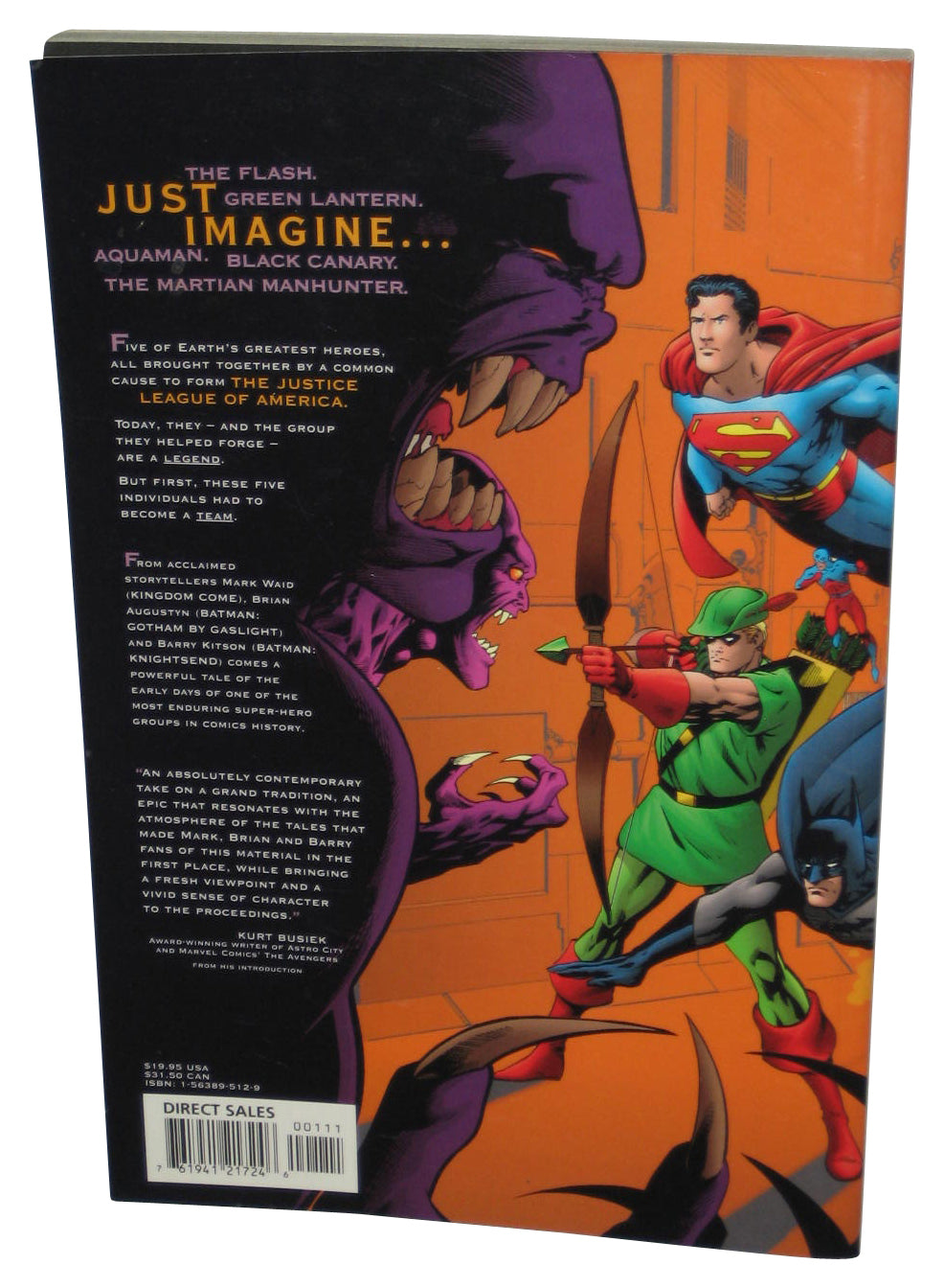 DC Comics JLA Year One Justice League (1999) Paperback Book