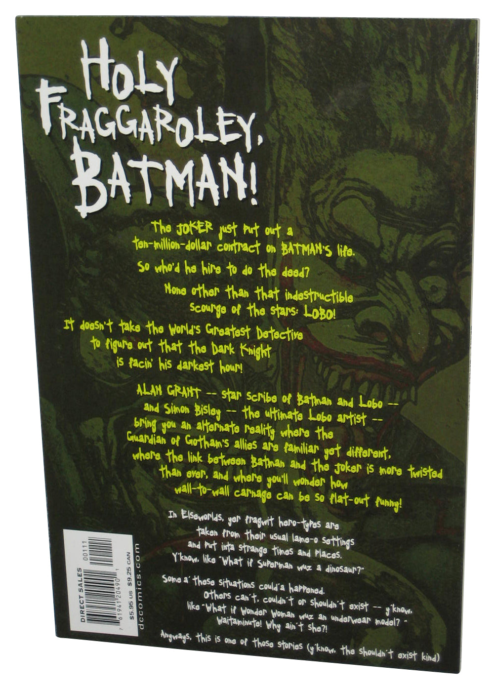 DC Comics Batman Lobo (2000) Paperback Book