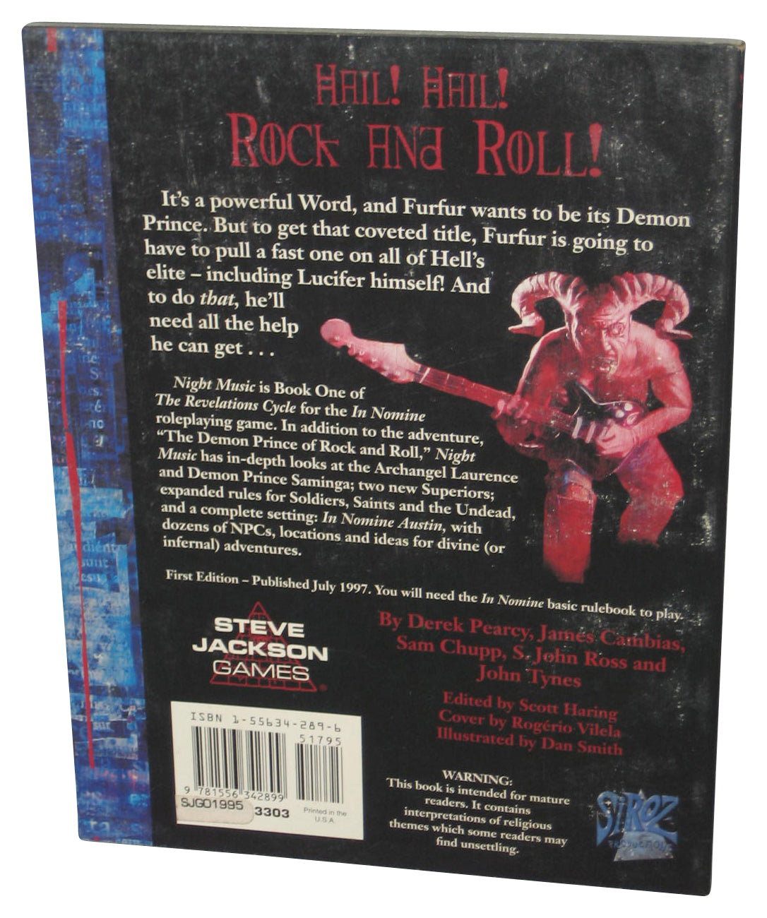 In Nomine Night Music Reveleation I (1997) Paperback Book