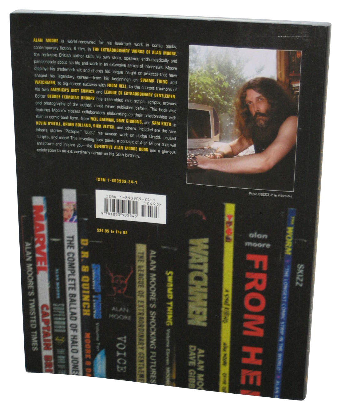 The Extraordinary Works of Alan Moore (2003) Titan Paperback Book