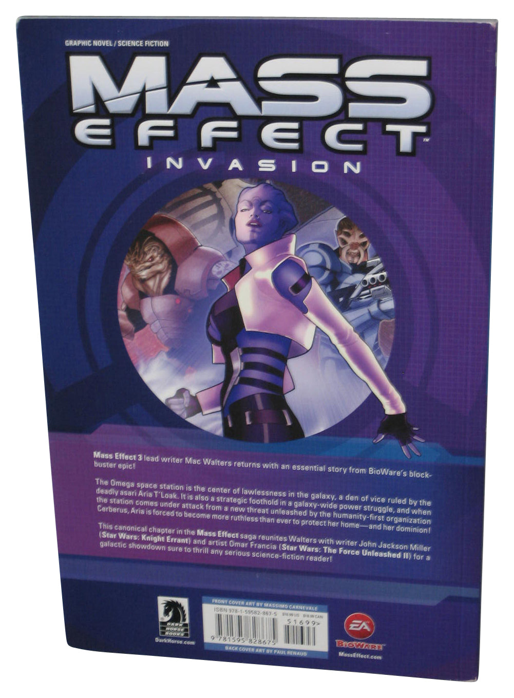Mass Effect Invasion Vol. 3 (2012) Dark Horse Paperback Book
