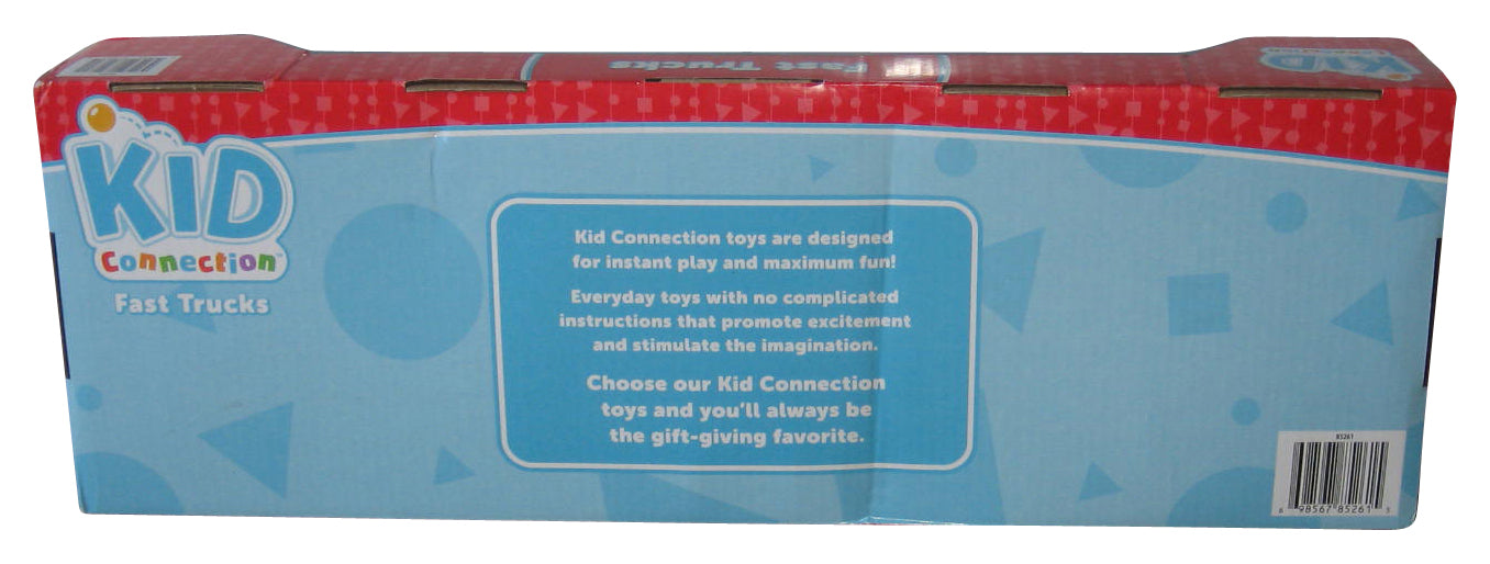 Kid Connection Fast Trucks (2020) Walmart Light & Sound Toy Car 2-Pack