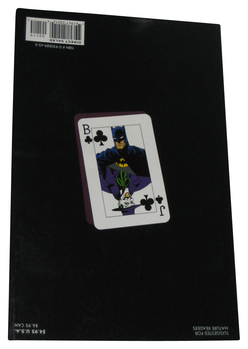 DC Comics Batman The Killing Joker (1995) Paperback Book