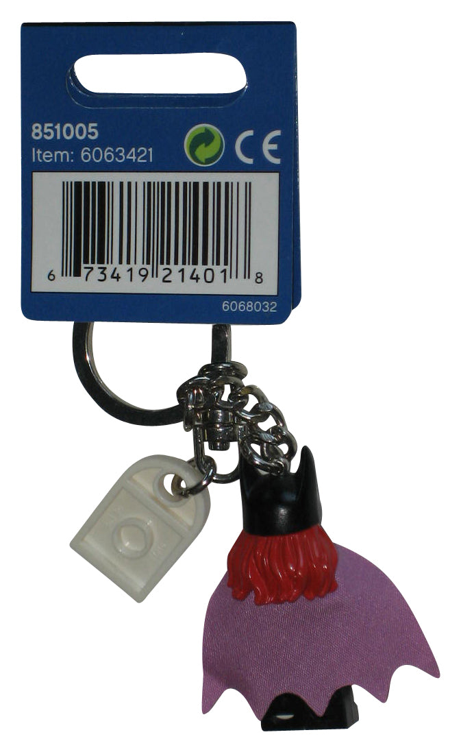 LEGO DC Comics Super Heroes Batgirl Mini Figure Keychain 851005