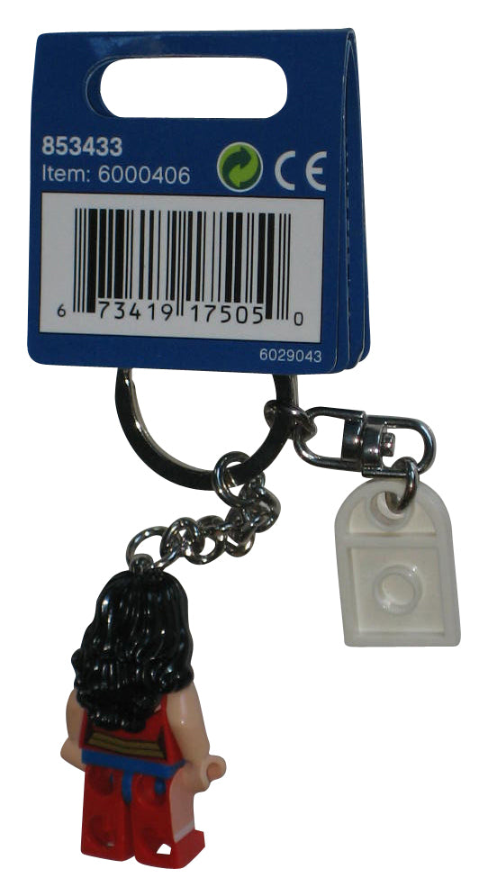 LEGO DC Comics Super Heroes Wonder Woman Mini Figure Keychain 853433