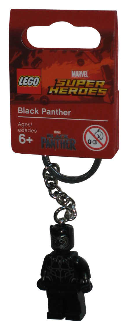 LEGO Marvel The Avengers Super Heroes Black Panther Mini Figure Keychain 853771