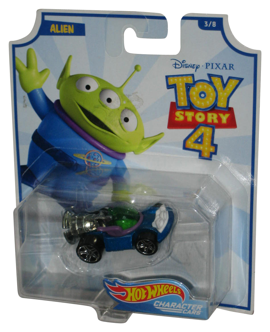 Disney Pixar Toy Story 4 Alien (2018) Blue Character Cars Toy 3/8