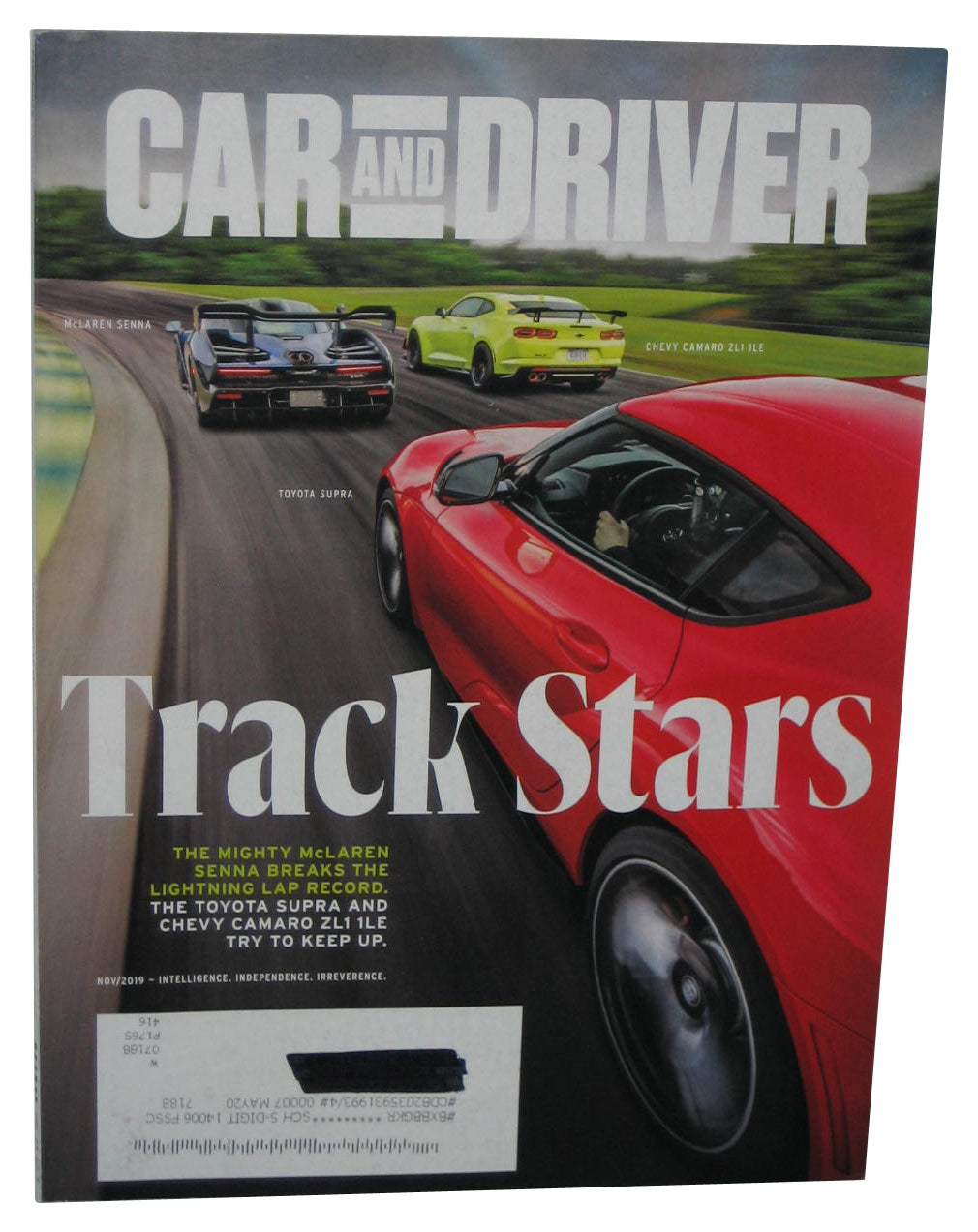 Car And Driver November 2019 Vol. 65 No. 5 Magazine Book - (Track Stars Cover)