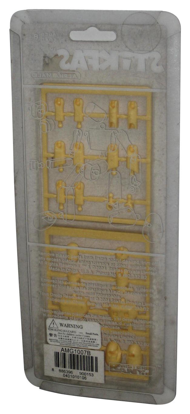 Stikfas G2 Alpha Male Poseable Tan Action Figure AMG1007B - (Dented Plastic)