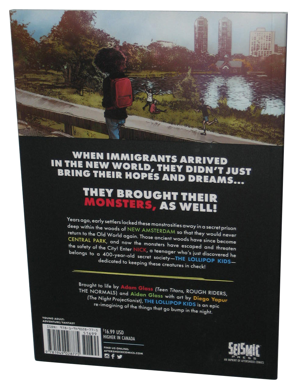 Lollipop Kids Vol 1 Things That Go Bump In The Night (2022) Paperback Book