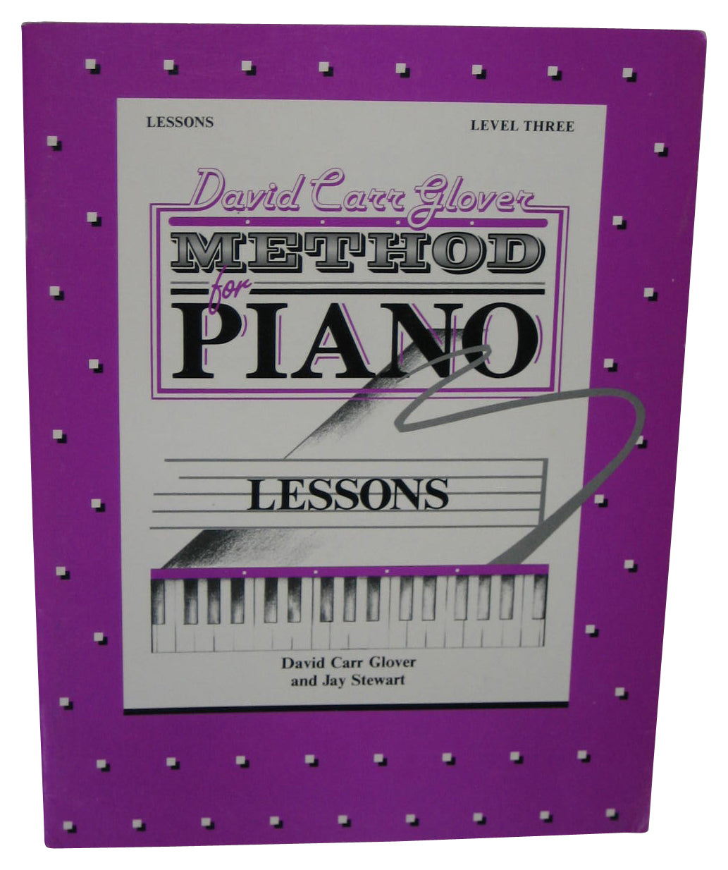 David Carr Glover Method For Piano Lessons (1989) Level 4 Paperback Book