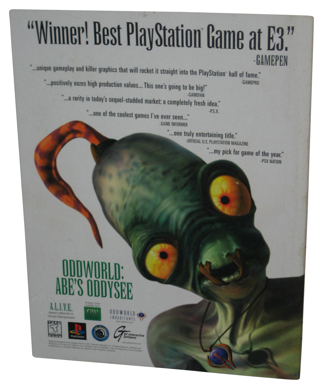 GamePro February 1998 Magazine Book #113 w/ Resident Evil 2 Poster