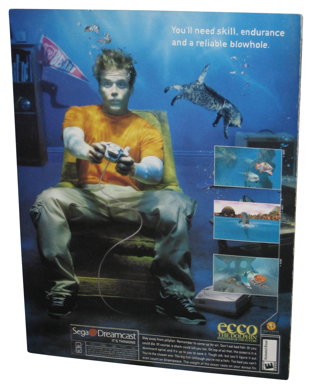 GamePro October 2000 Magazine Book #145 w/ Spider-Man Poster - (Ton Hawk's Pro Skater Cover)