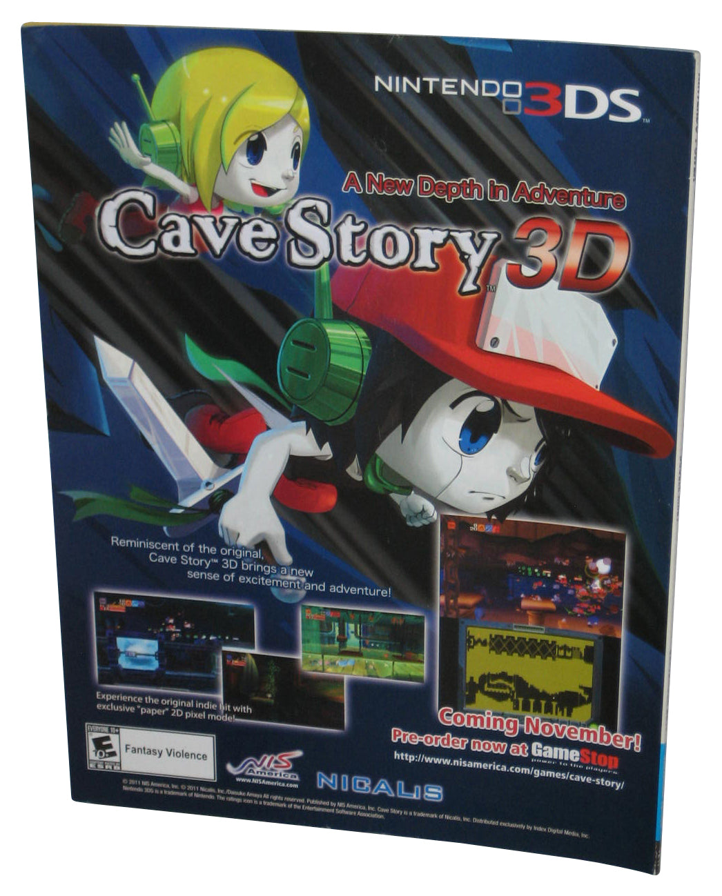 Nintendo Power September 2011 Magazine Book #271 - (Kirby Mass Attack Return Cover)