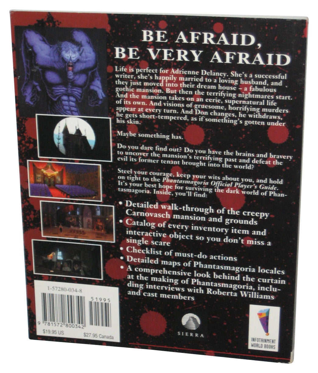 Phantasmagoria (1995) Sierra Official Players Strategy Guide Book