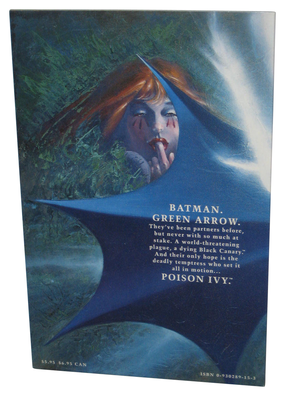 DC Comics Batman Green Arrow The Poison Tomorrow (1992) Paperback Book