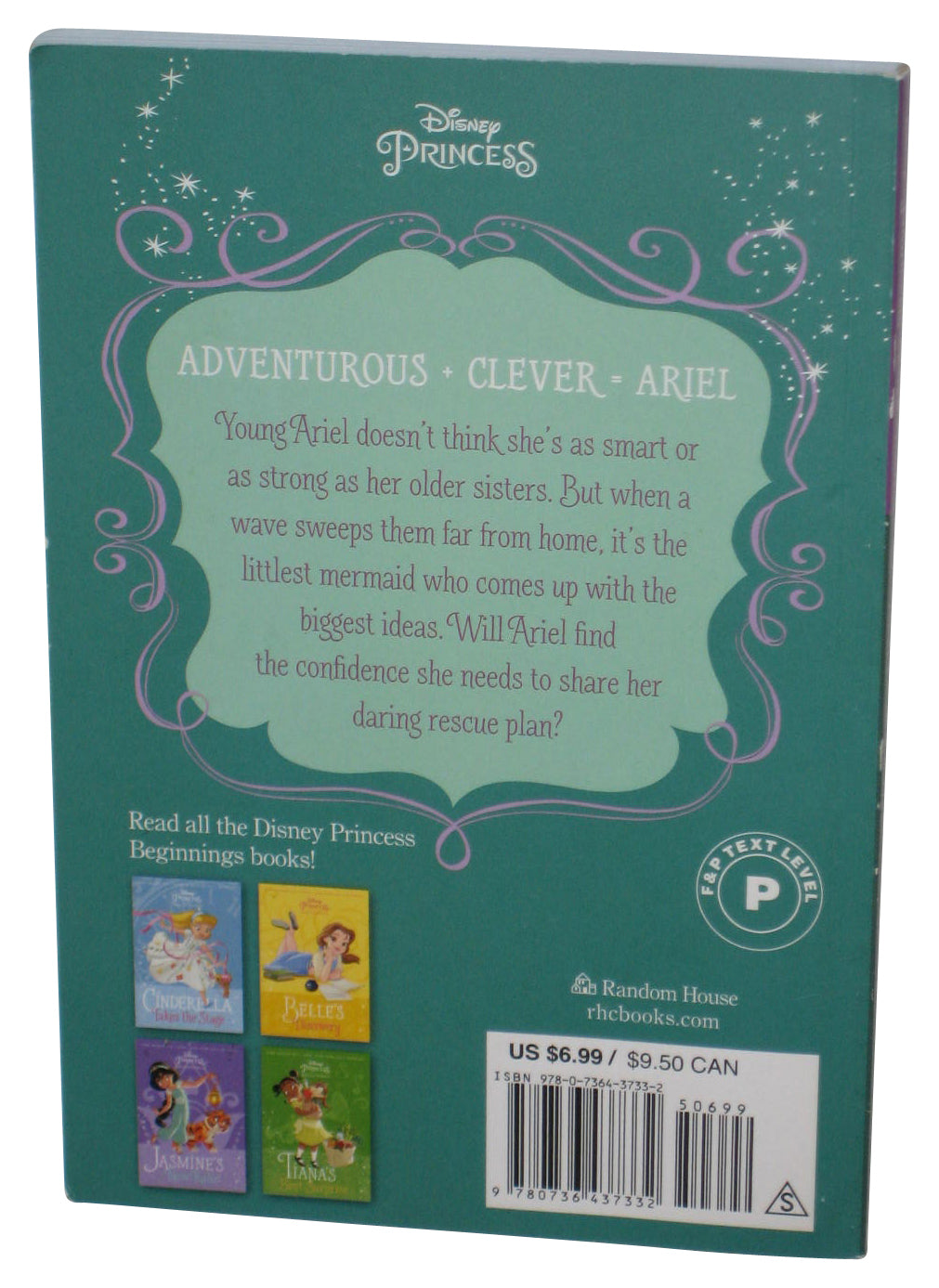 Disney Princess Beginnings Ariel Makes Waves (2017) Paperback Book