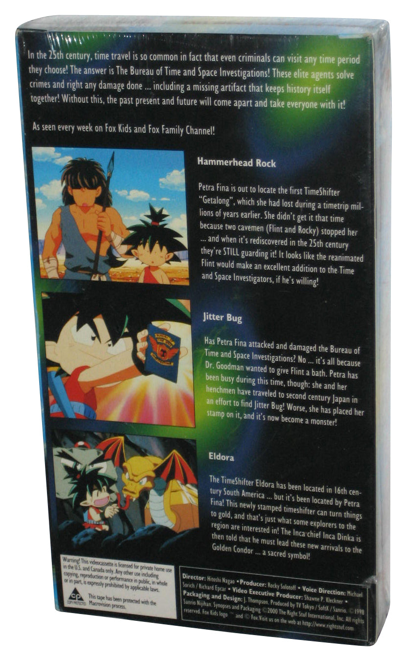 Flint The Time Detective Blast From The Past Vol. 1 Fox Kids Vintage VHS Tape