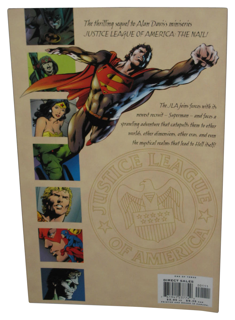 DC Comics Justice League of America Another Nail (2004) Paperback Book