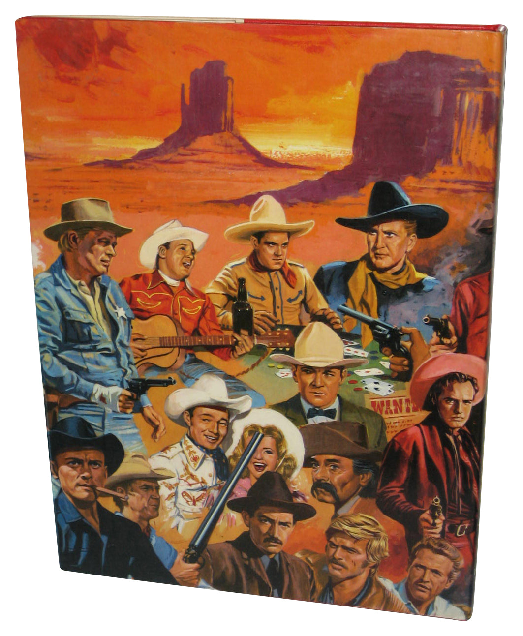 A Pictorial History of Westerns (1974) Hardcover Book