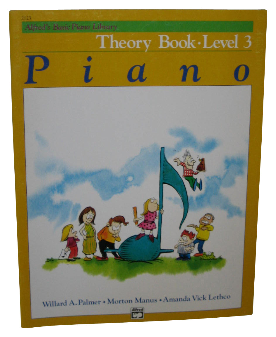 Alfred's Basic Piano Library Theory Level 3 (1982) Paperback Book