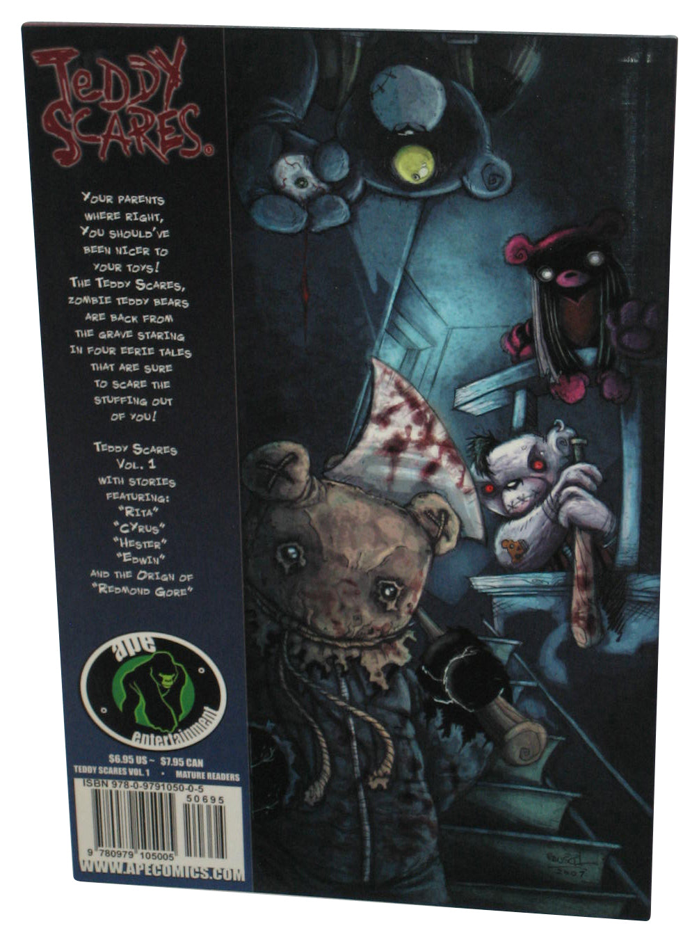 Teddy Scares Vol. 1 (2007) Ape Comics Paperback Book