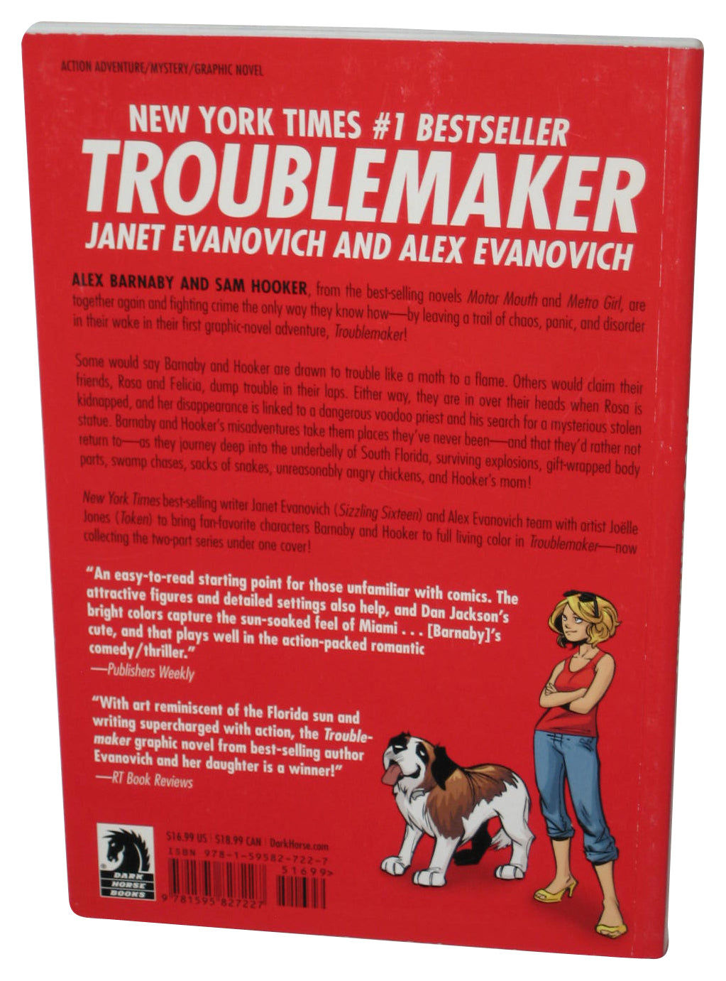 Troublemaker (2011) Dark Horse Paperback Book - (Janet & Alex Evanovich)