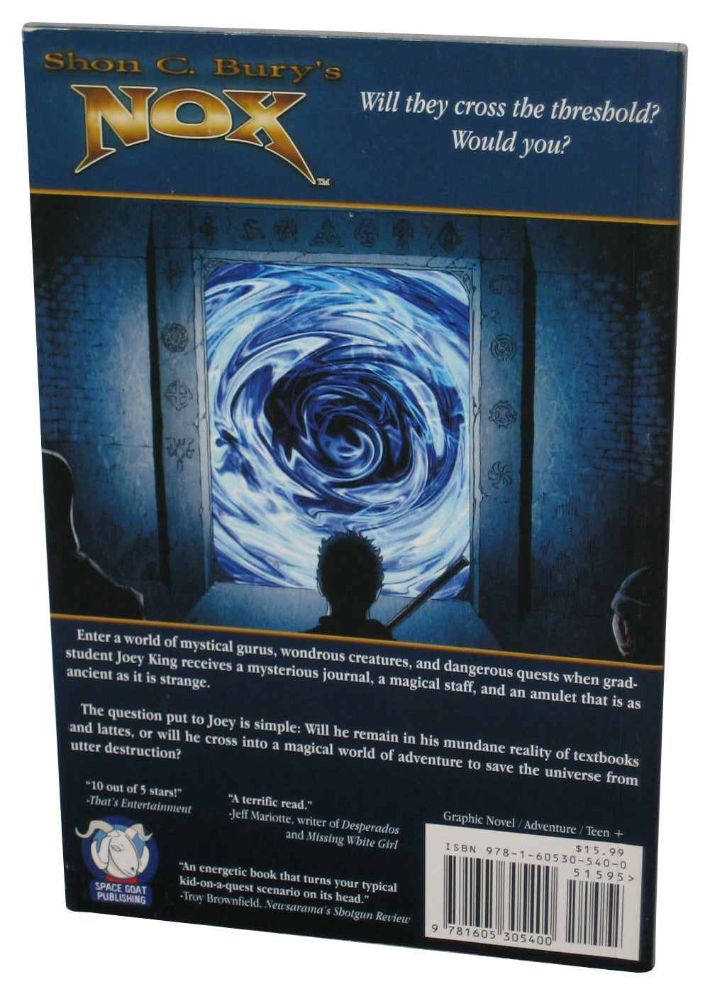 Shon C. Bury's Nox (2010) Space Goat Paperback Book