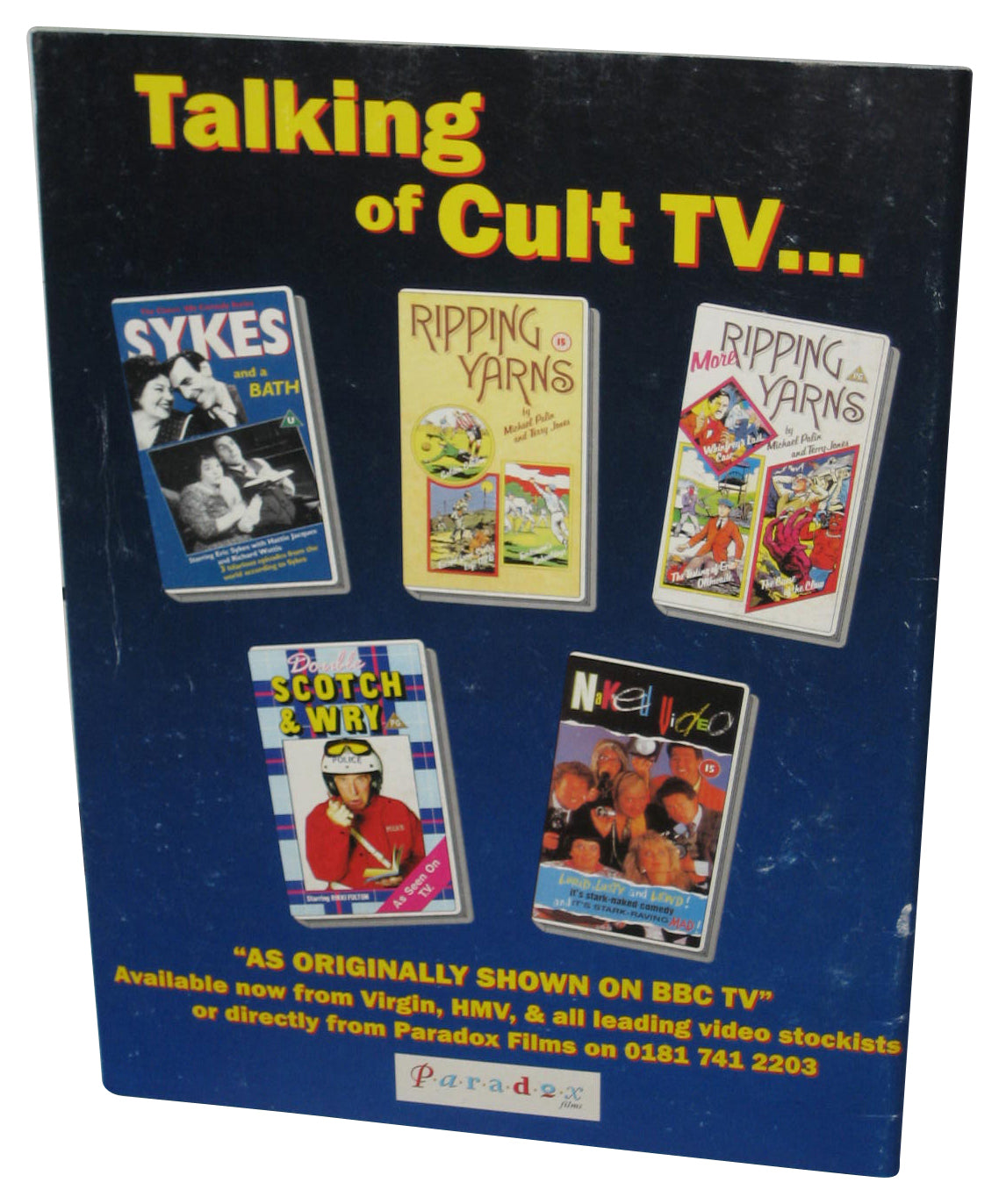 Cult TV Season 2 Episode 5 May 1998 Magazine Book - (Starsky & Hutch Cover)