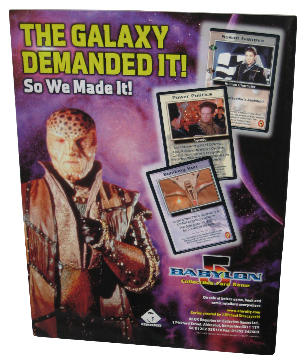 SFX Europe Sci-Fi April 1998 Magazine Book #37 w/ Posters - (Uma Therman Cover)