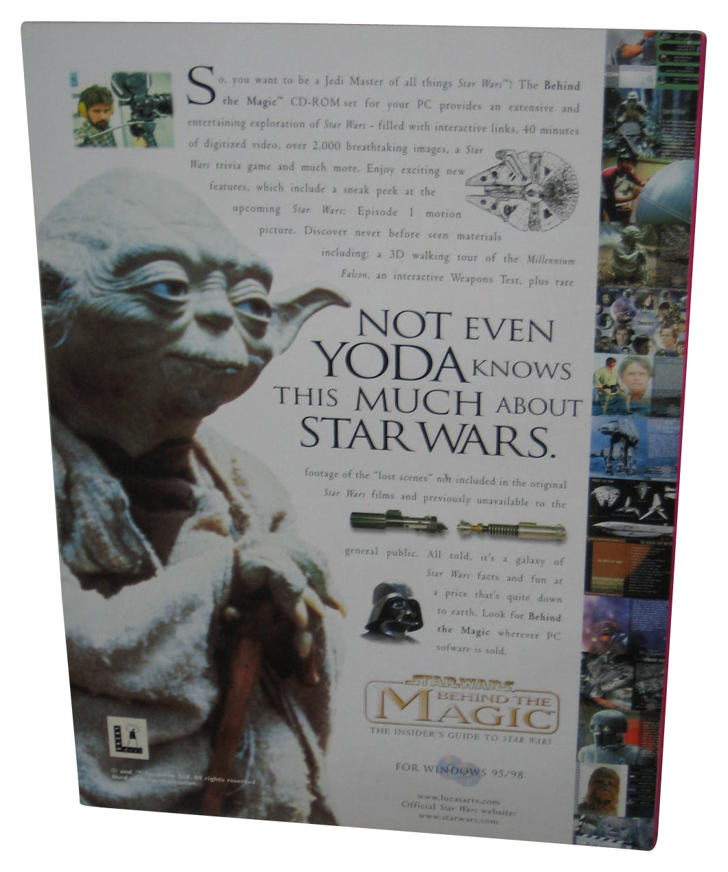 SFX Europe Sci-Fi December 1998 Magazine Book - (Highland Cover)