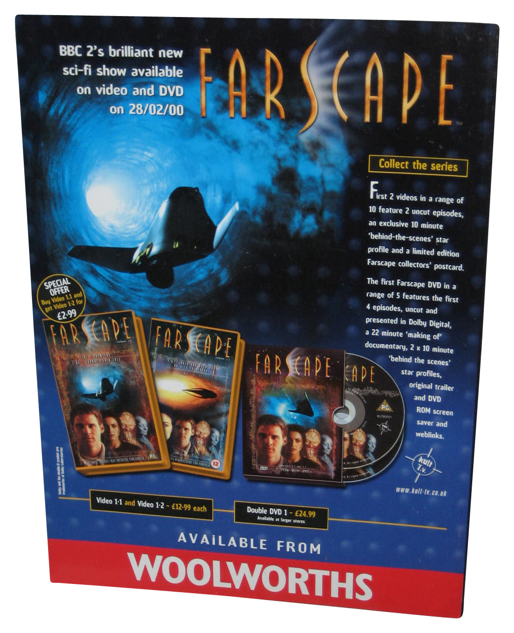 SFX Europe Sci-Fi March 2000 Magazine Book - (Reader Awards Special Cover)